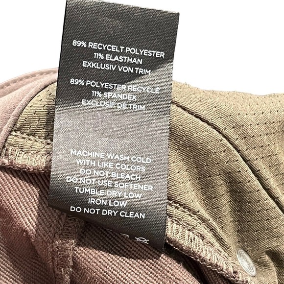 Fourlaps Pants Men’s 32x31 Green Traverse Slim Stretch 1072 Water Repellent Fall - Picture 9 of 9